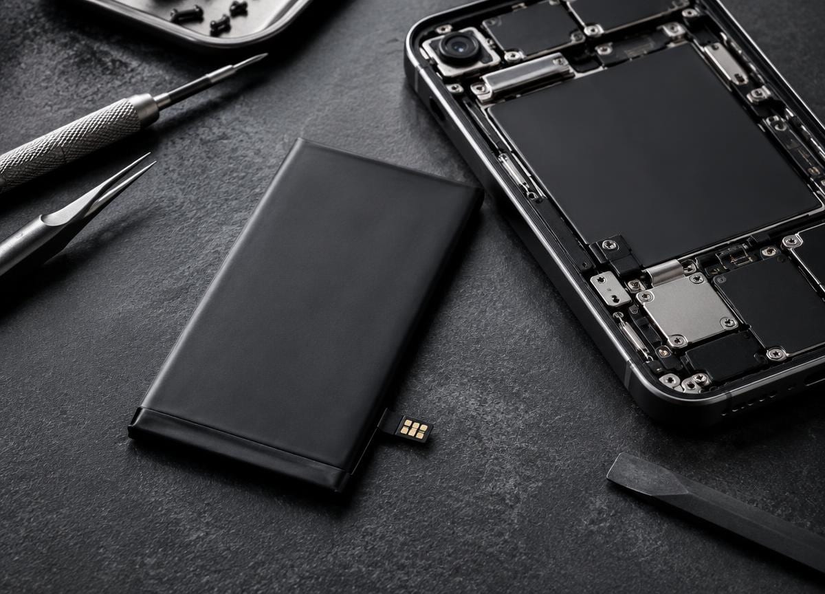 Phone battery and components